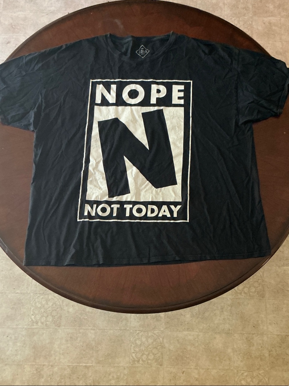 Well Worn - Black “NOPE Not Today” ESRB Graphic Tee